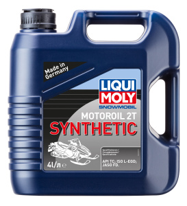 Масло моторное LiquiMoly д/снегох. Snowmobil Motoroil 2T Synthetic TC FD L-EGD (4л)